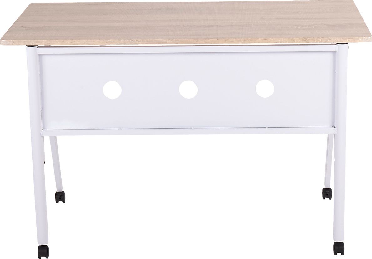 Ansley Hill Natural White Desk