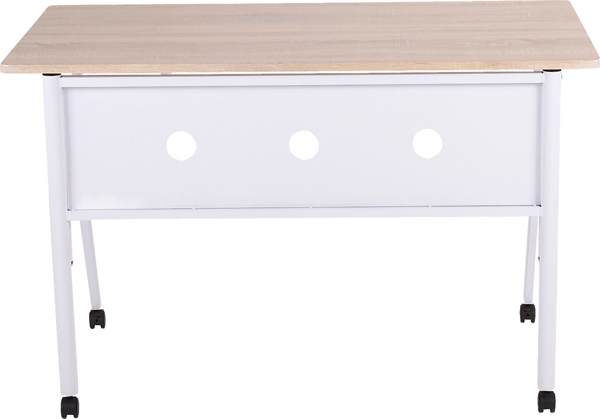 Ansley Hill Natural White Desk - Image 4