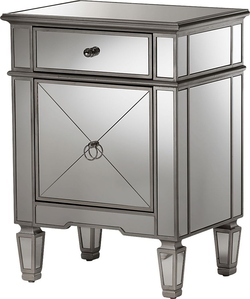 Ansoft Silver End Table