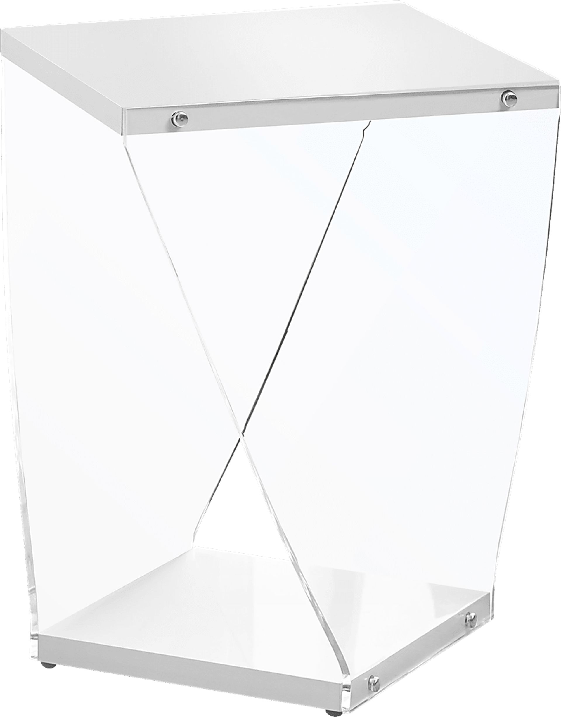 Ansted White Accent Table - Image 1