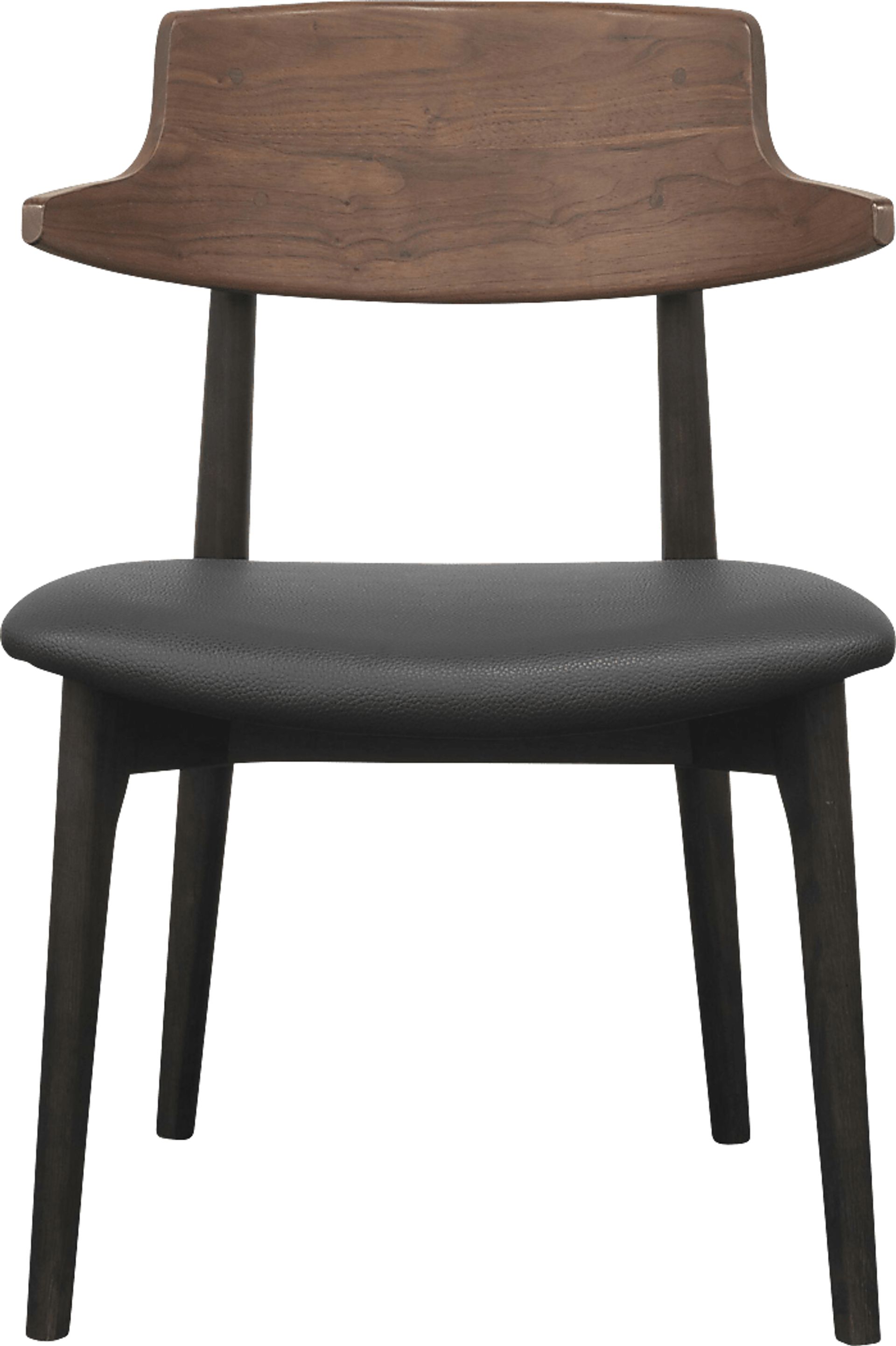 Antar Black Side Chair, Set of 2 - Image 3