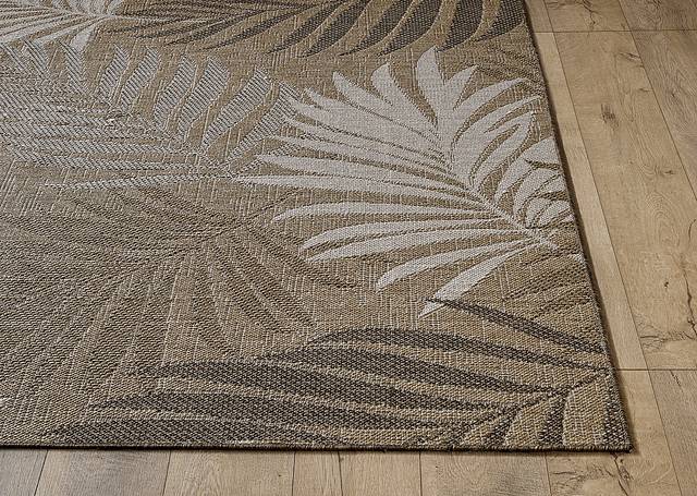 Antawa Natural/Brown 5'3 x 7'7 Indoor/Outdoor Rug - Thumbnail - Image 5
