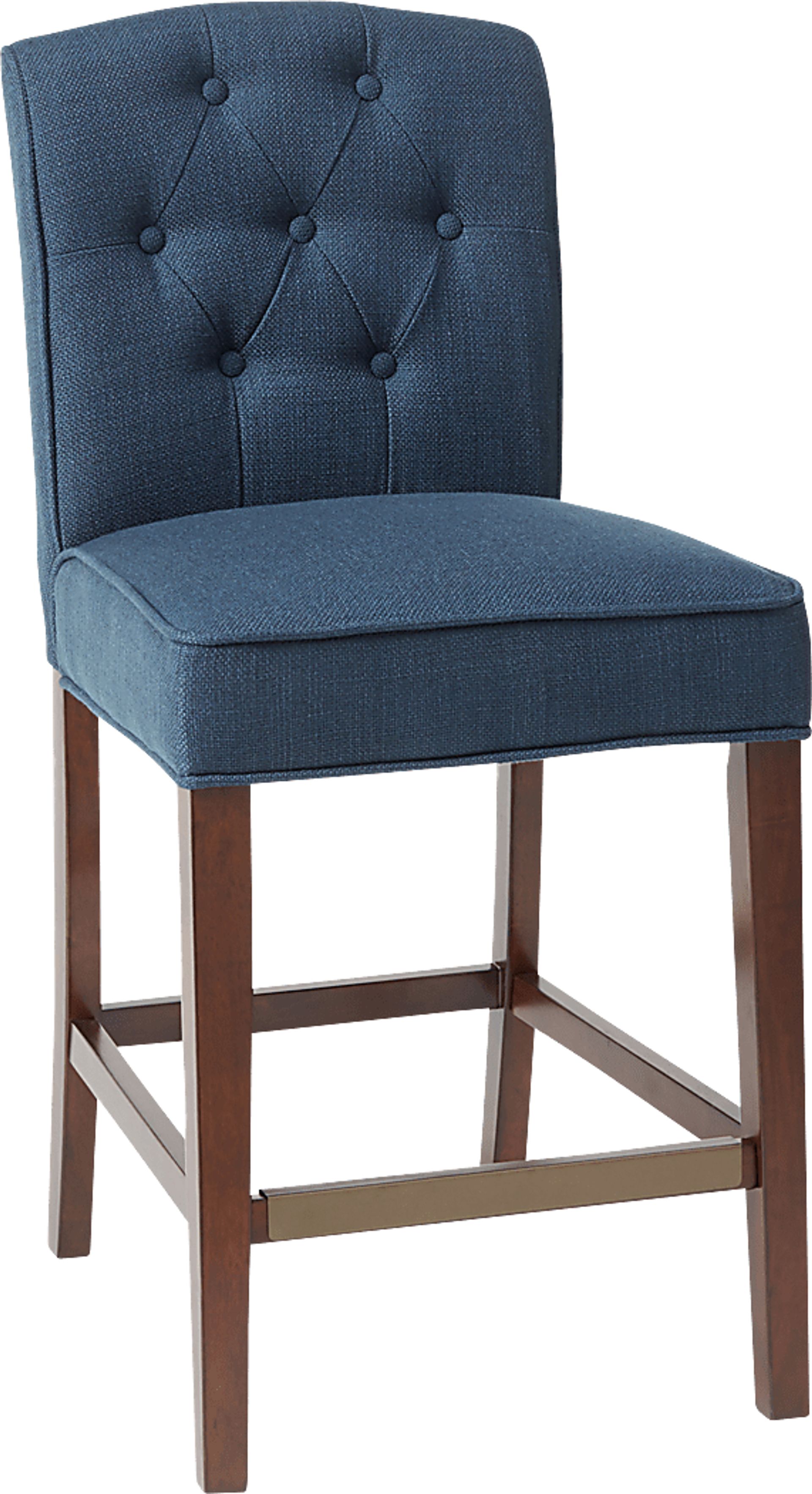 Antean Navy Counter Height Stool - Image 1