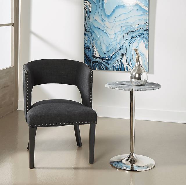 Antelas Gray Accent Table - Thumbnail - Image 4