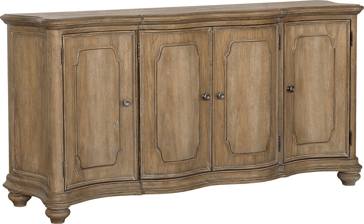 Antelligence Brown Dark Wood Buffet | Rooms to Go