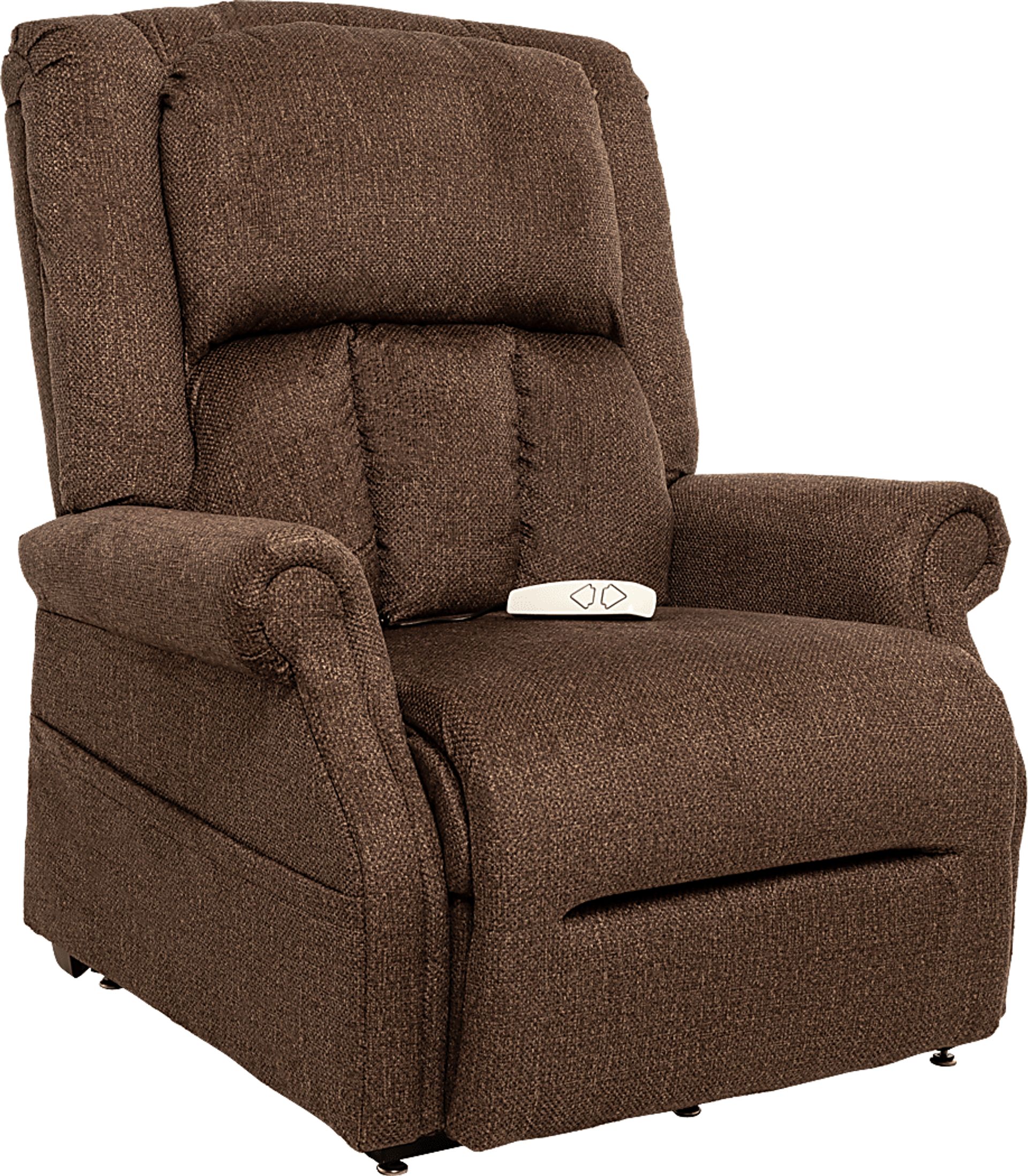 Antenor Brown Power Lift Recliner - Image 1