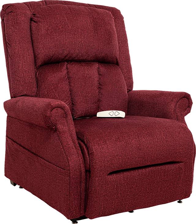 Antenor Red Power Lift Recliner - Thumbnail - Image 1