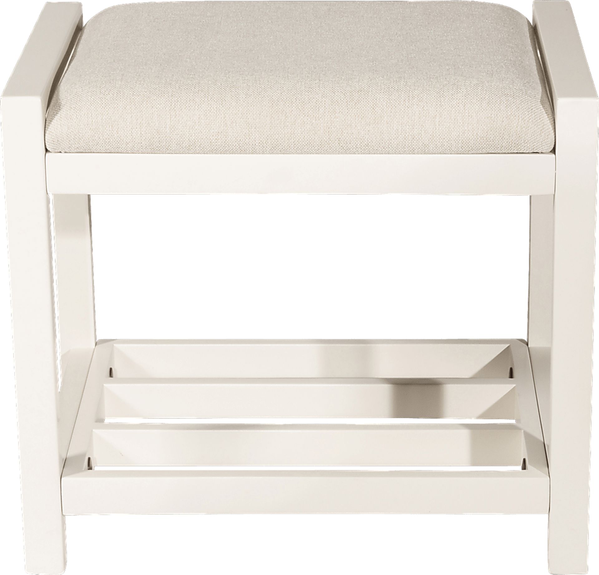 Antero White Vanity Stool - Image 3