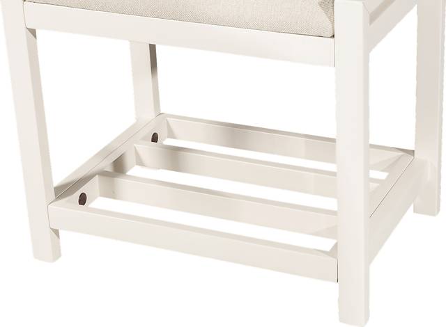 Antero White Vanity Stool - Thumbnail - Image 5