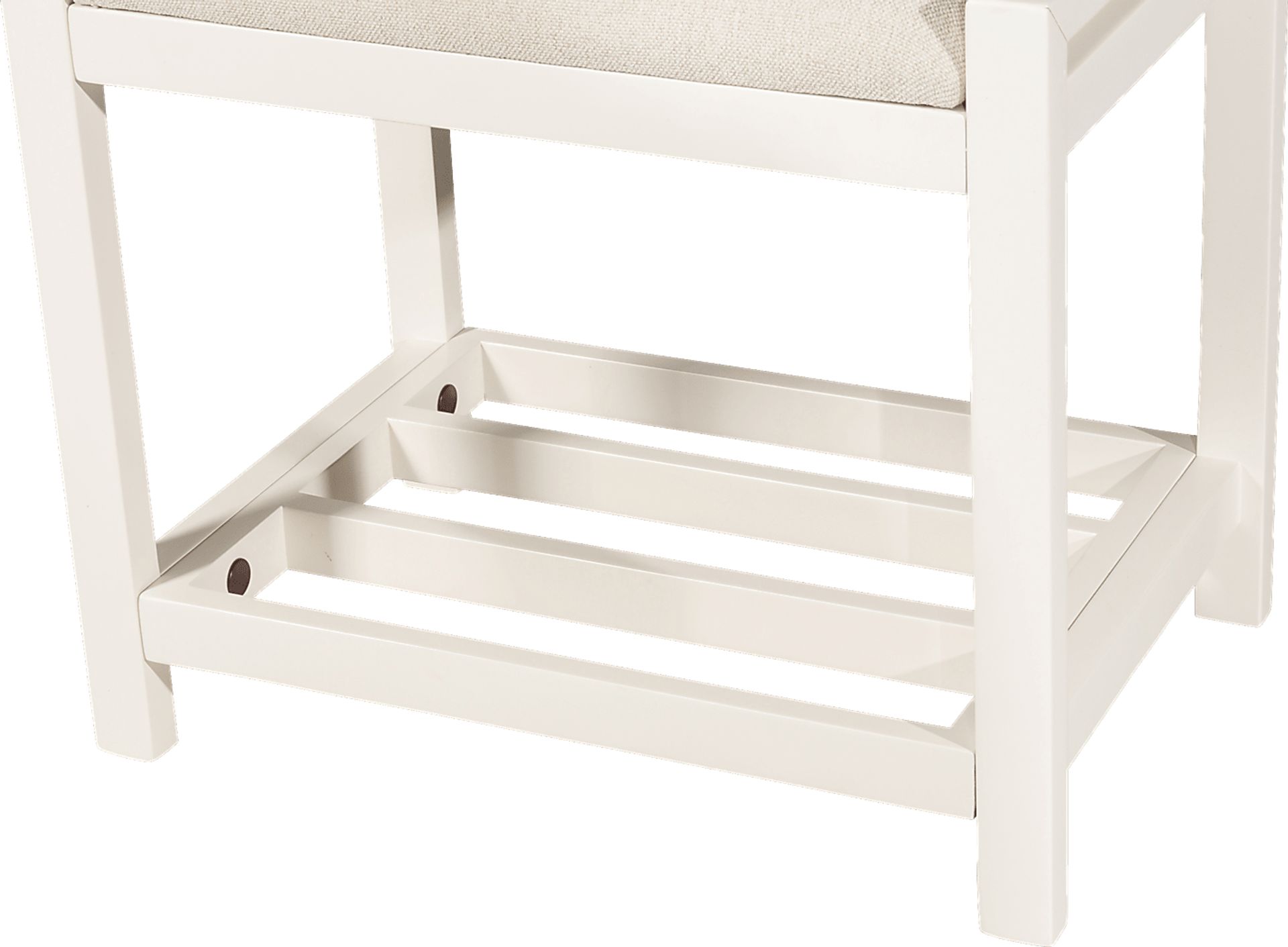 Antero White Vanity Stool - Image 5