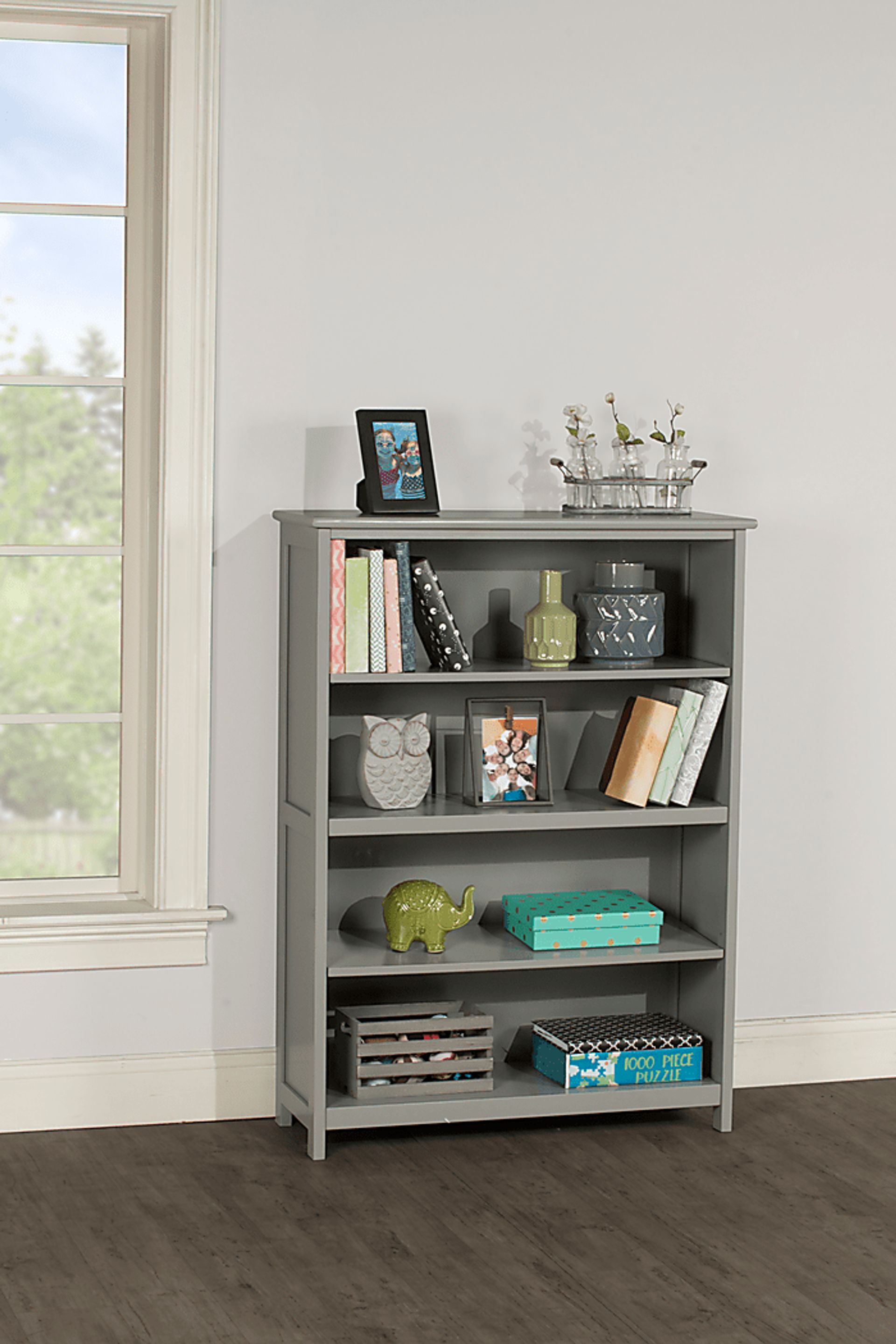 Anthon Gray Bookcase - Image 2