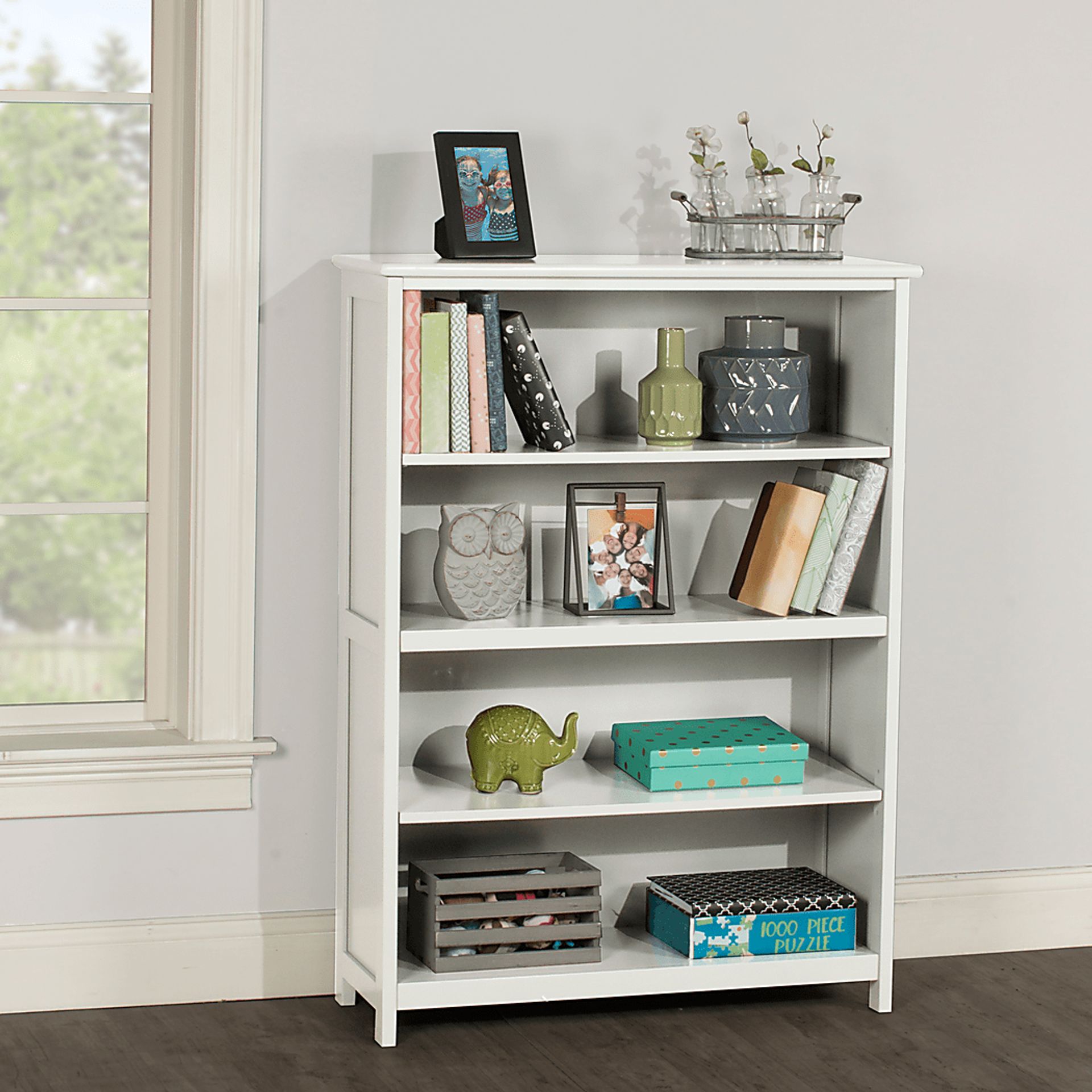 Anthon White Bookcase - Image 2