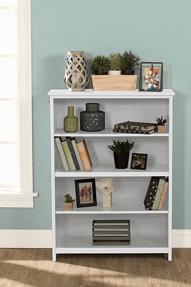 Anthon White Bookcase - Thumbnail - Image 4