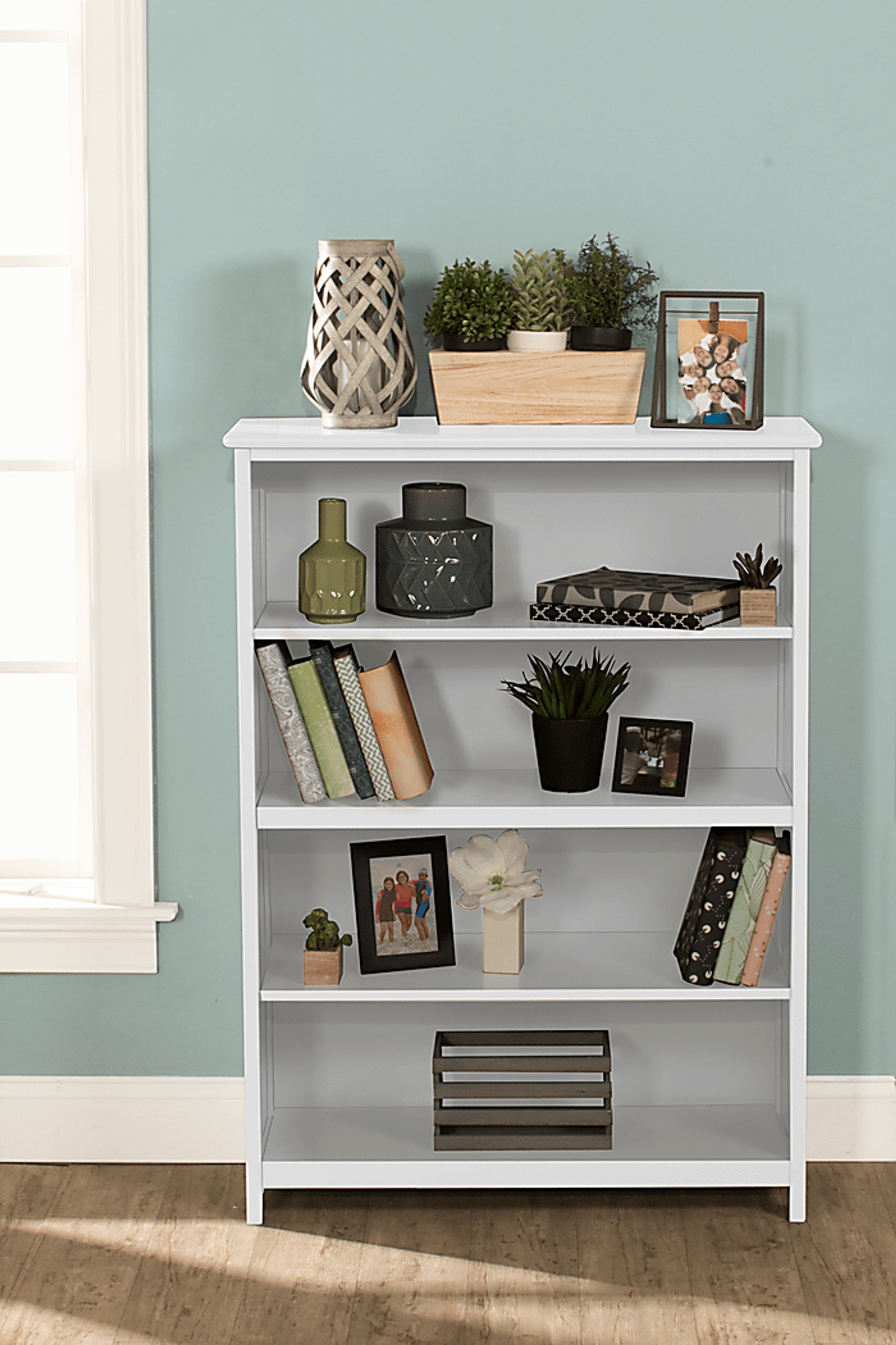 Anthon White Bookcase - Image 4