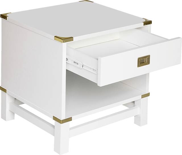 Anthonette White Nightstand - Thumbnail - Image 2