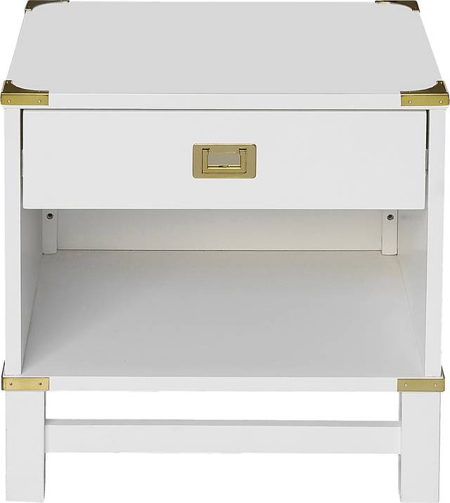 Anthonette White Nightstand - Thumbnail - Image 7