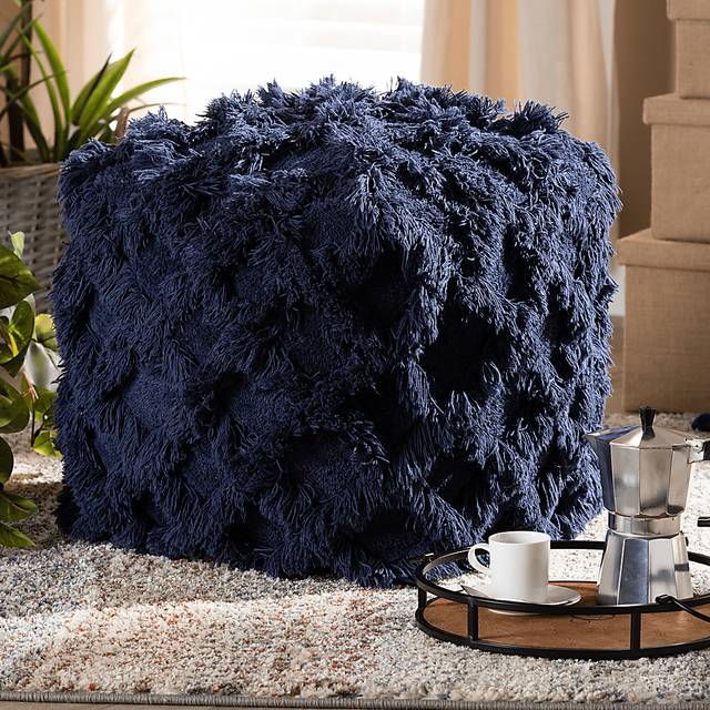 Antigo Navy Pouf - Thumbnail - Image 4