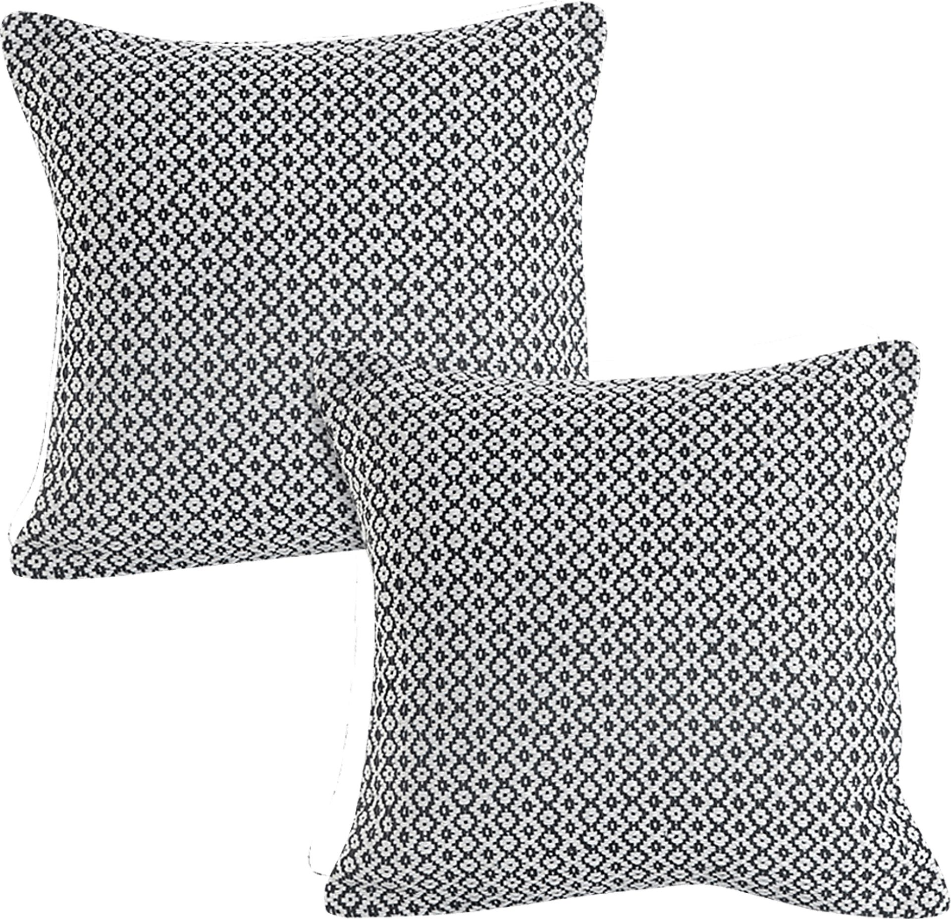 Antimo Dark Gray Accent Pillow Set of 2 - Image 1