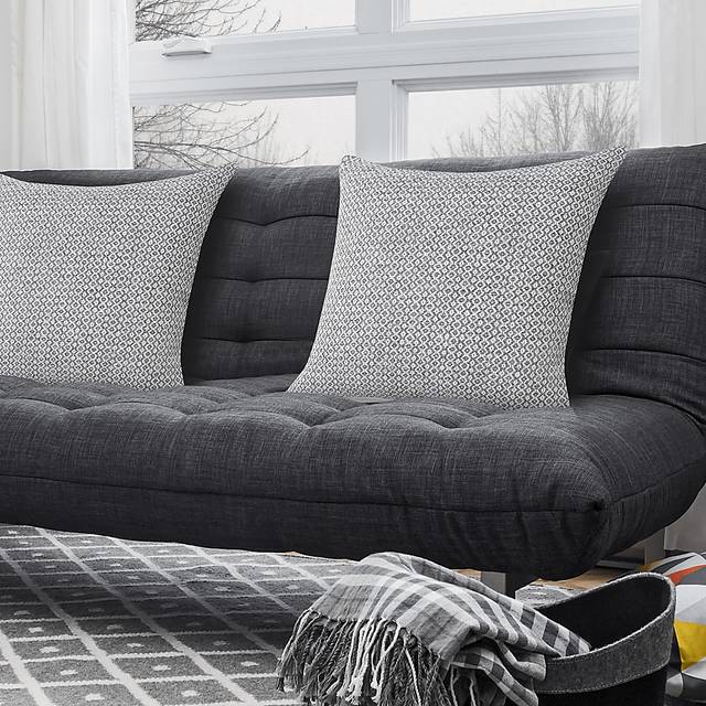 Antimo Gray Accent Pillow Set of 2 - Thumbnail - Image 2