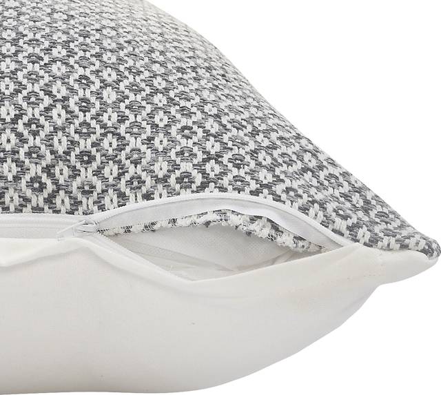 Antimo Gray Accent Pillow Set of 2 - Thumbnail - Image 6