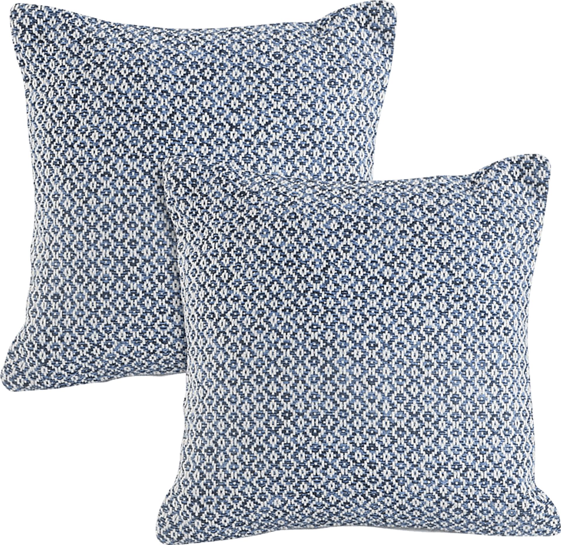 Antimo Navy Accent Pillow Set of 2 - Image 1