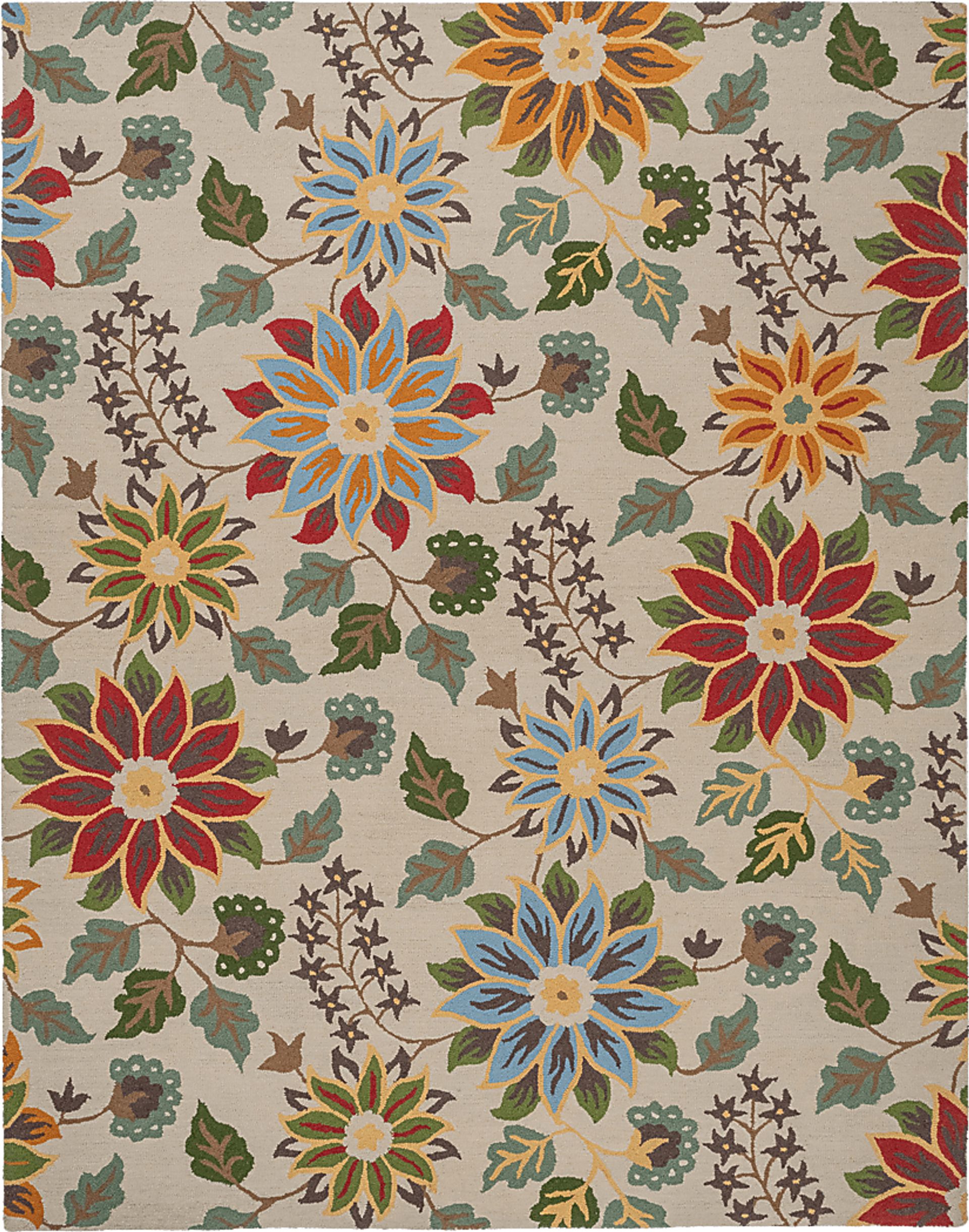 Antitos Brown 5' x 8' Rug - Image 1