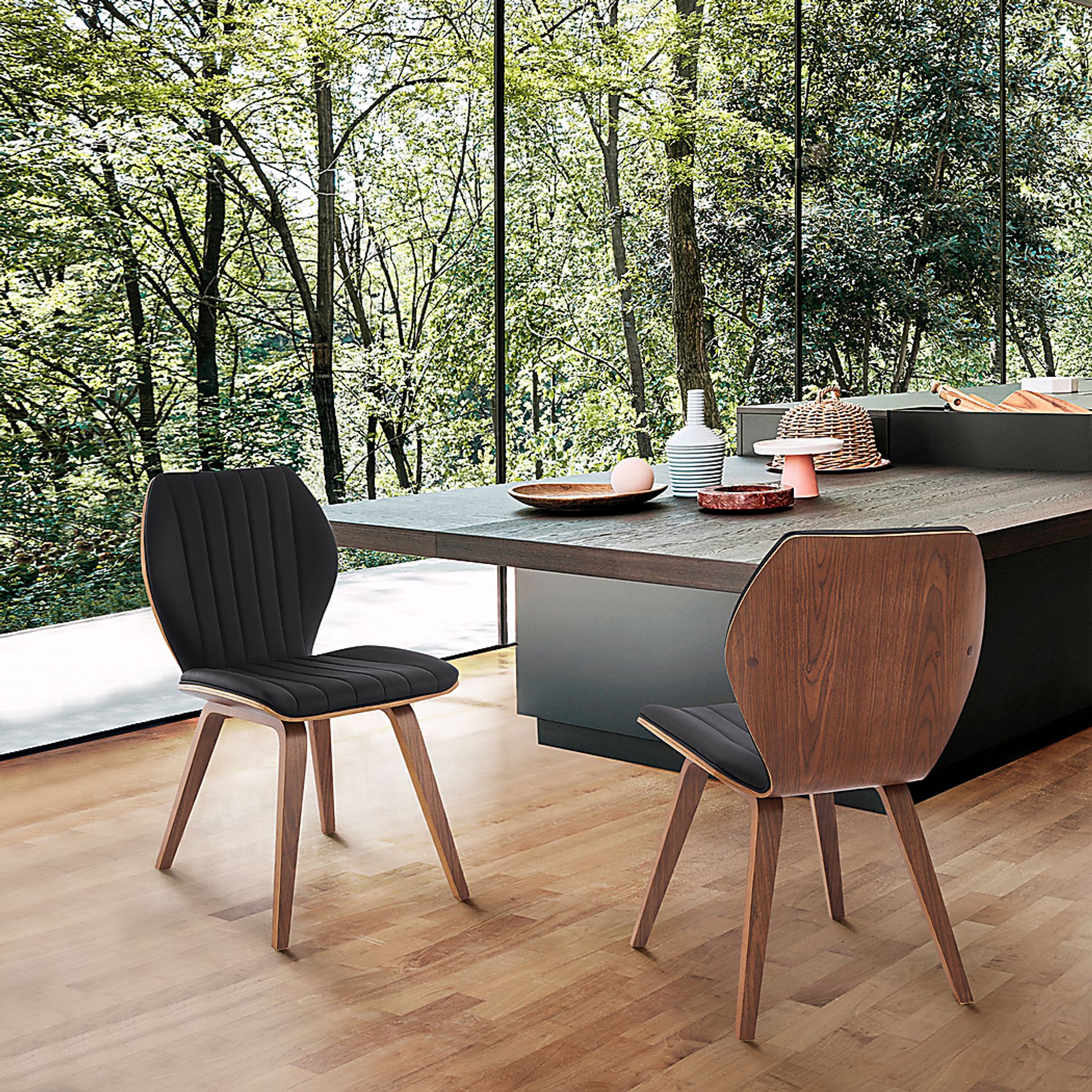 Antoniar Black Dining Chair, Set of 2 - Image 8