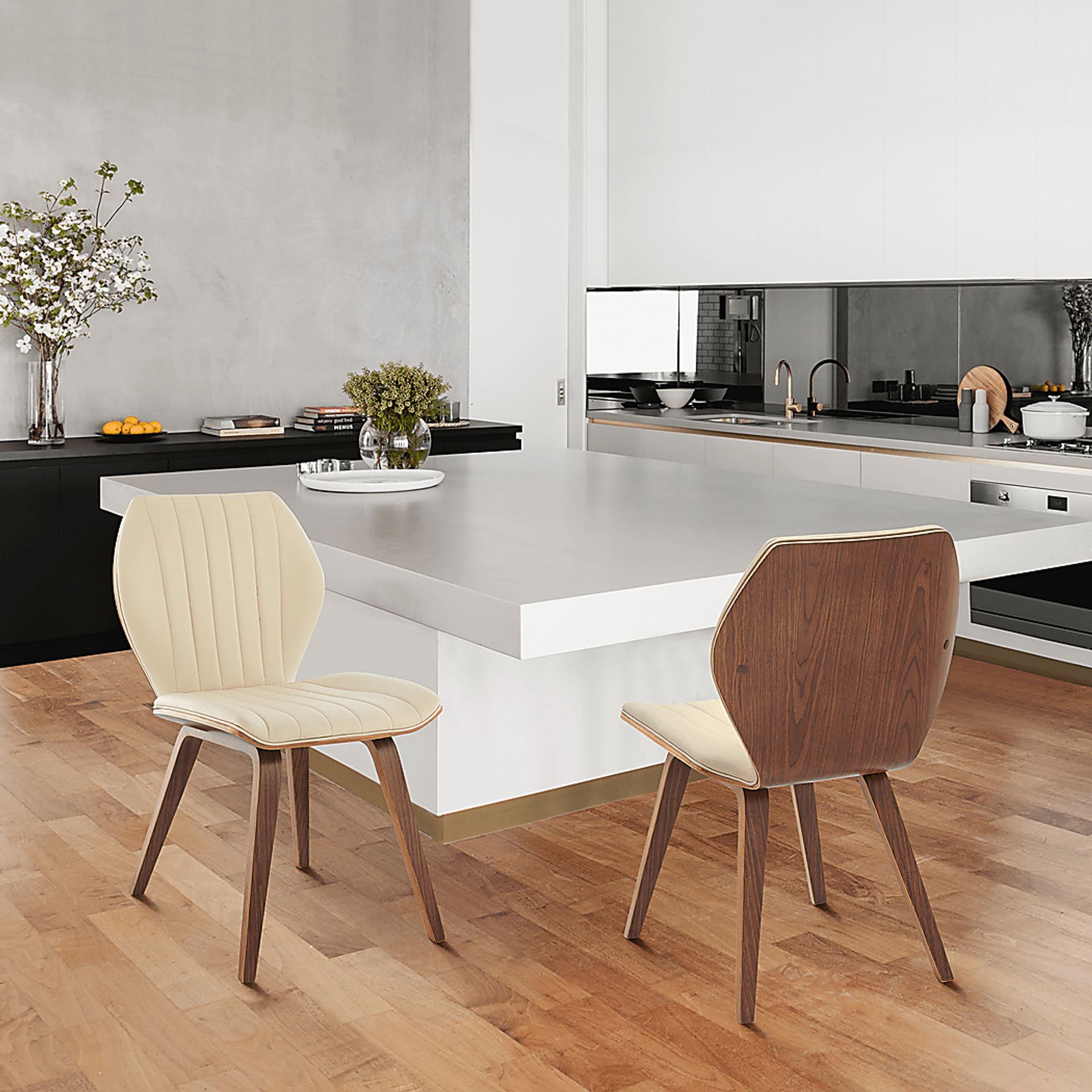Antoniar Cream Dining Chair, Set of 2 - Image 8