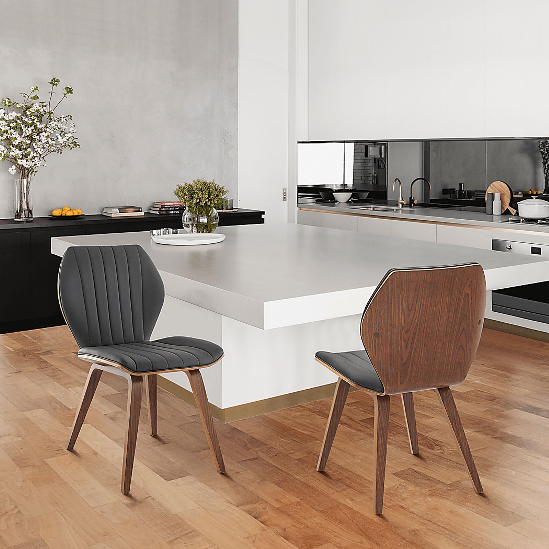 Antoniar Gray Dining Chair, Set of 2 - Image 8