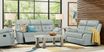 Antonin 7 Pc Leather Non-Power Reclining Living Room Set