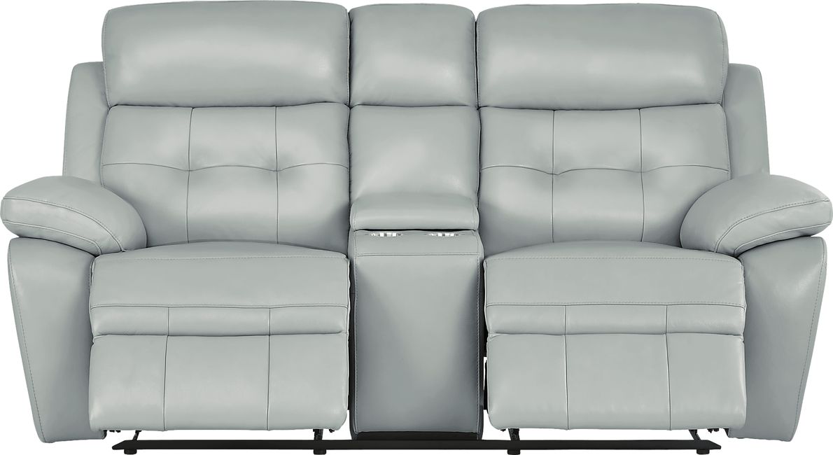 Antonin 5 Pc Leather Non-Power Reclining Living Room Set