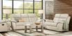 Antonin 8 Pc Leather Non-Power Reclining Living Room Set
