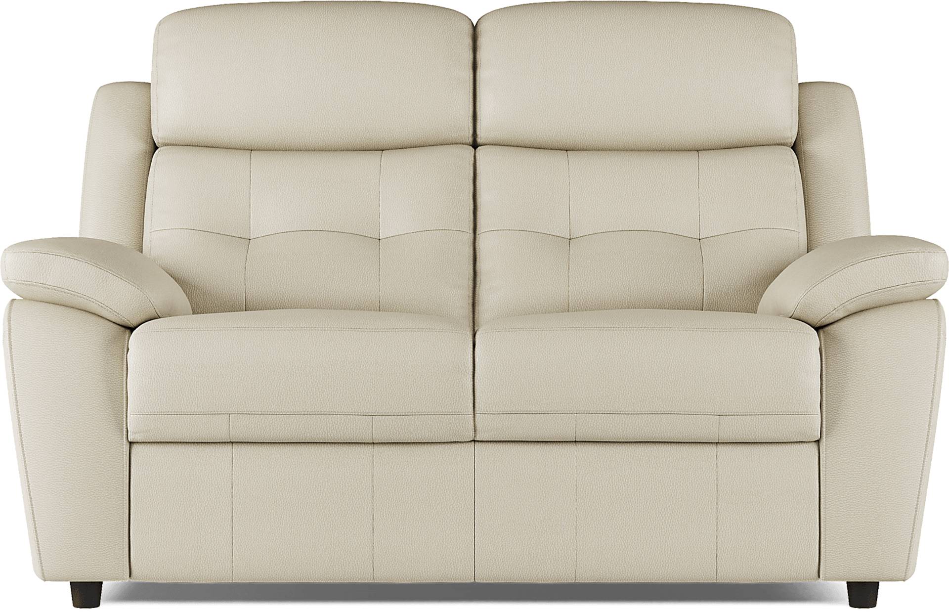 Antonin 2 Pc Beige Leather NonPower Reclining Living Room Set With
