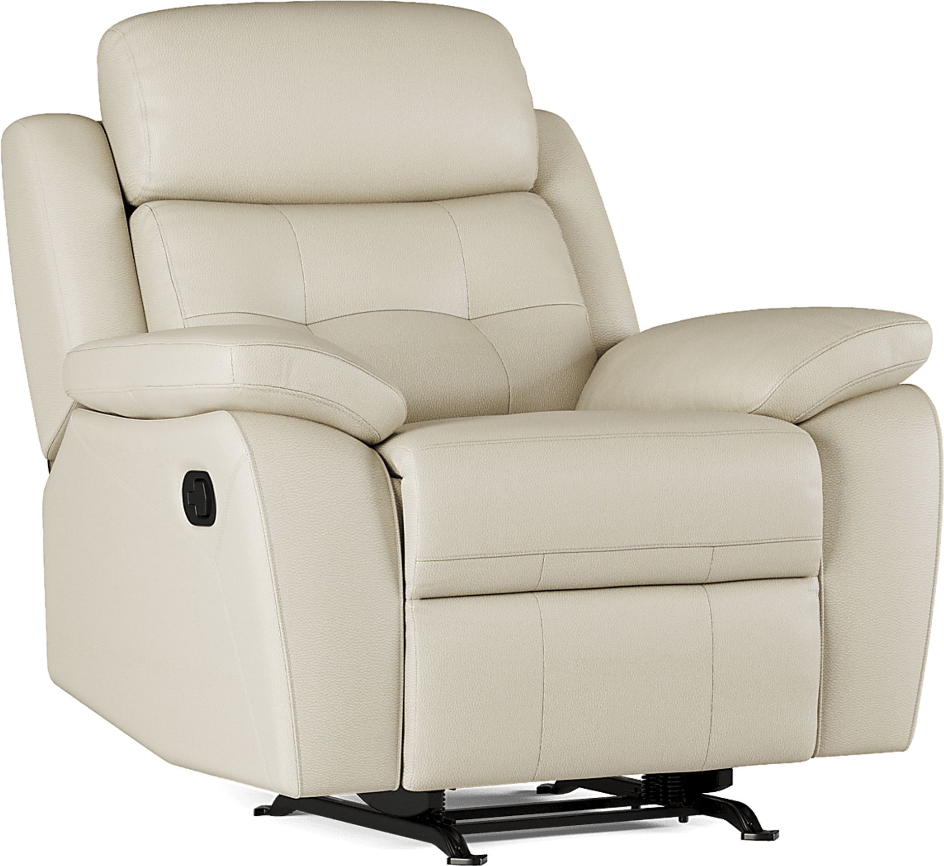 Antonin Beige Leather 3 Pc Reclining Living Room - Image 12
