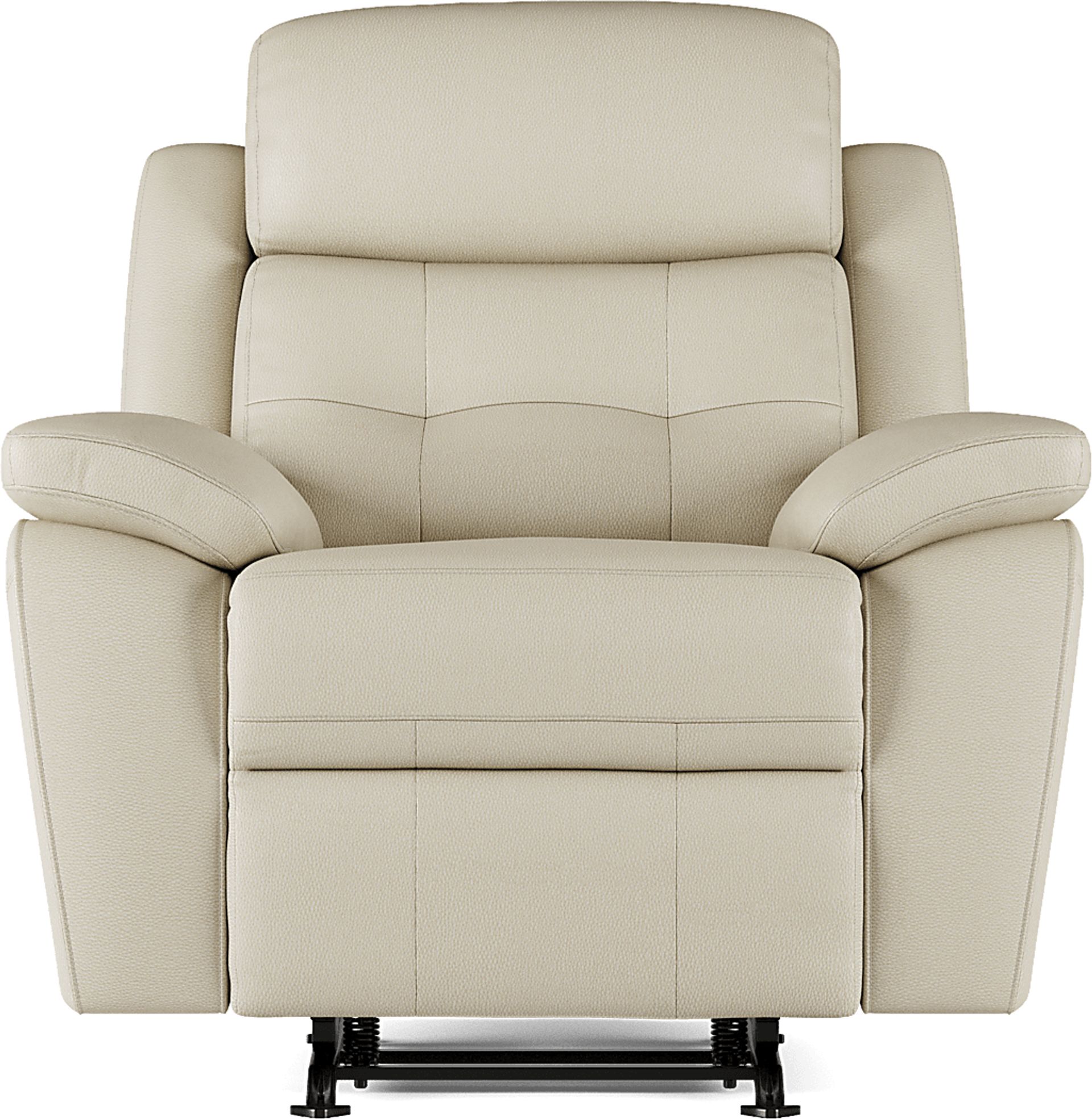 Antonin Beige Leather 3 Pc Reclining Living Room - Image 13