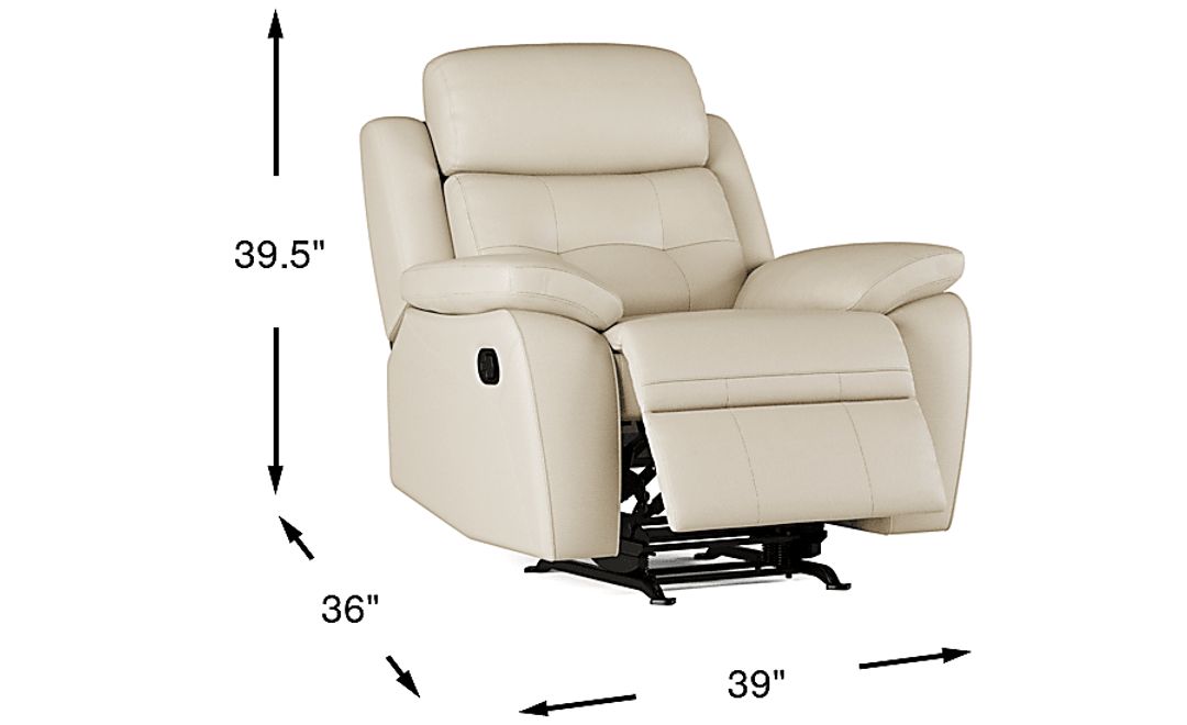 Antonin Leather Rocker Recliner