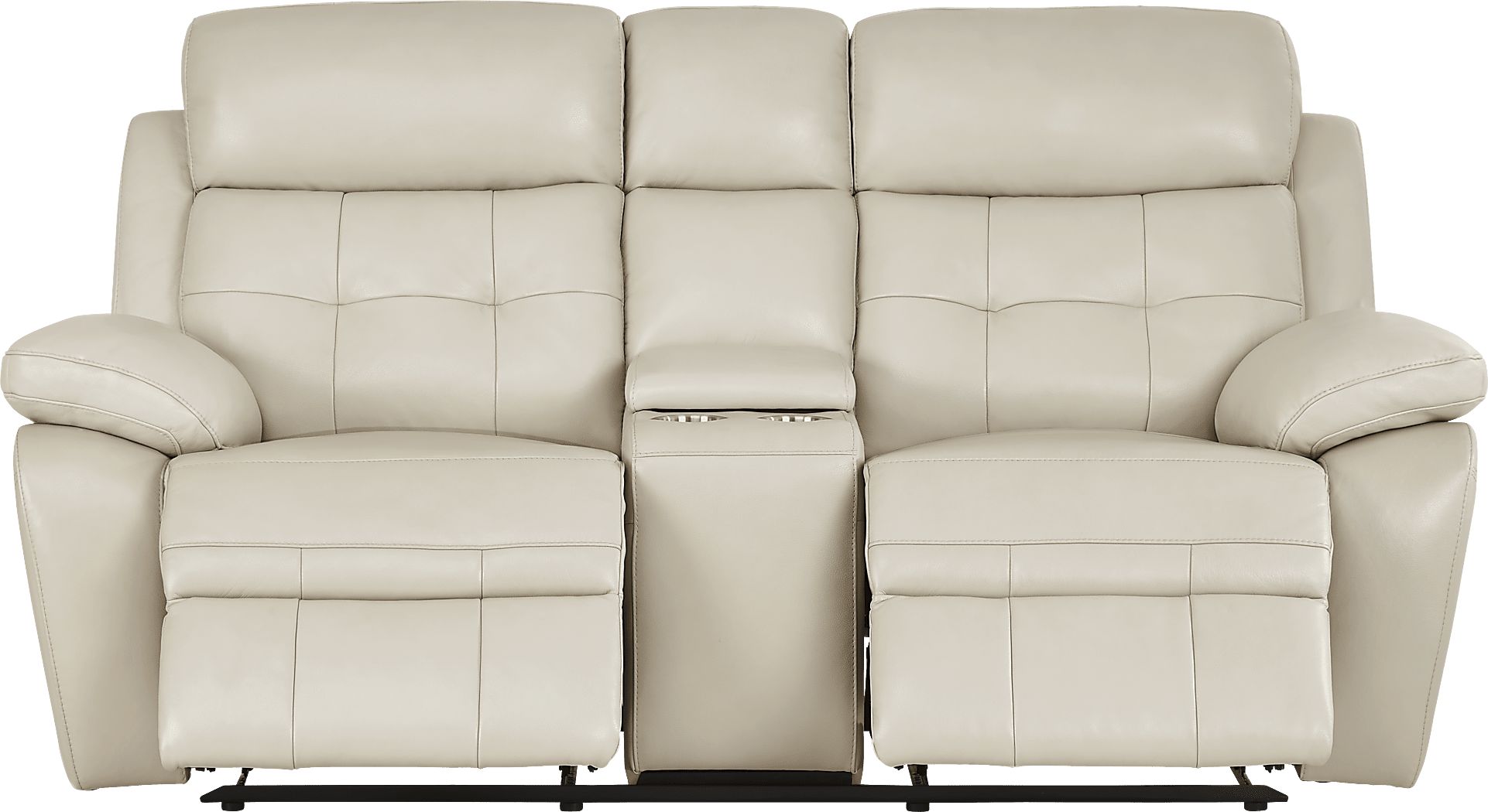 Rooms To Go Antonin Leather Reclining Sofa - Thumbnail 3