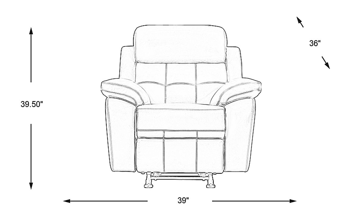 Antonin Leather Rocker Recliner