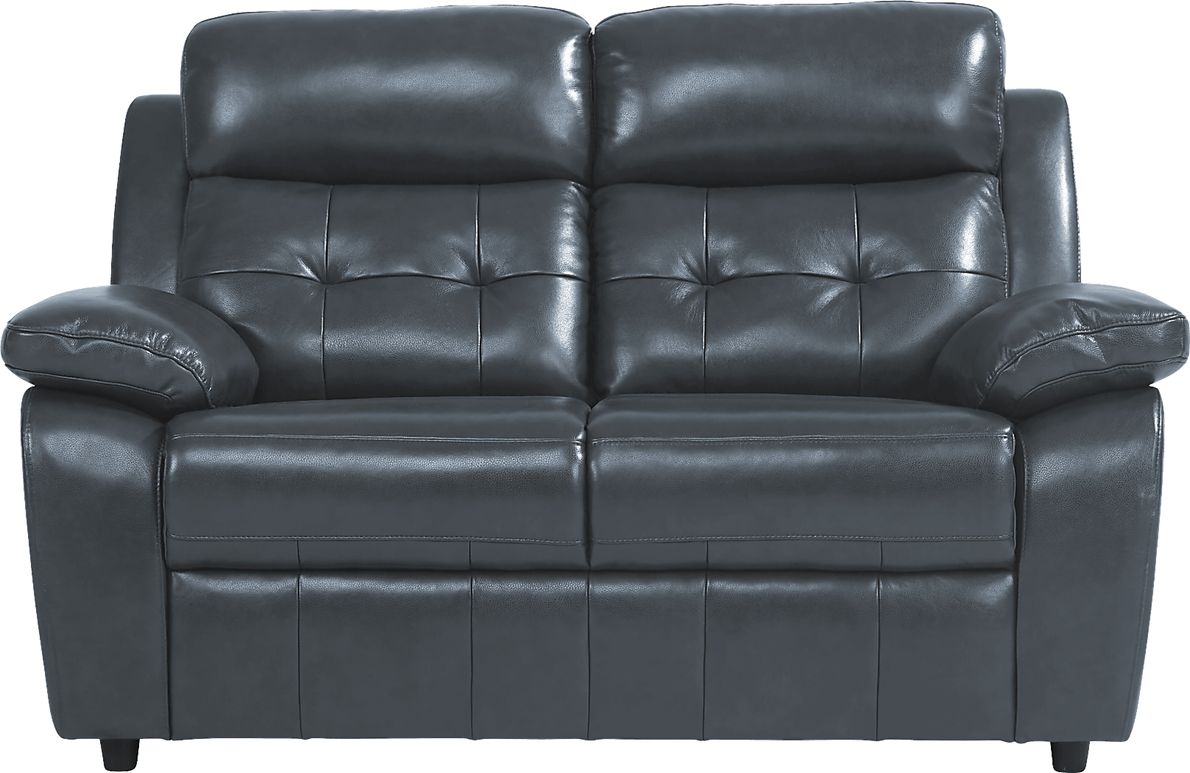 Antonin 7 Pc Leather Non-Power Reclining Living Room Set