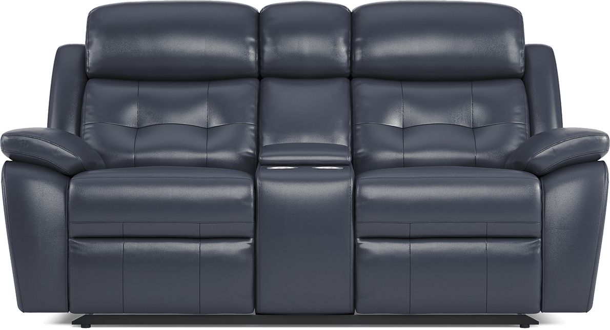 Antonin 7 Pc Leather Non-Power Reclining Living Room Set