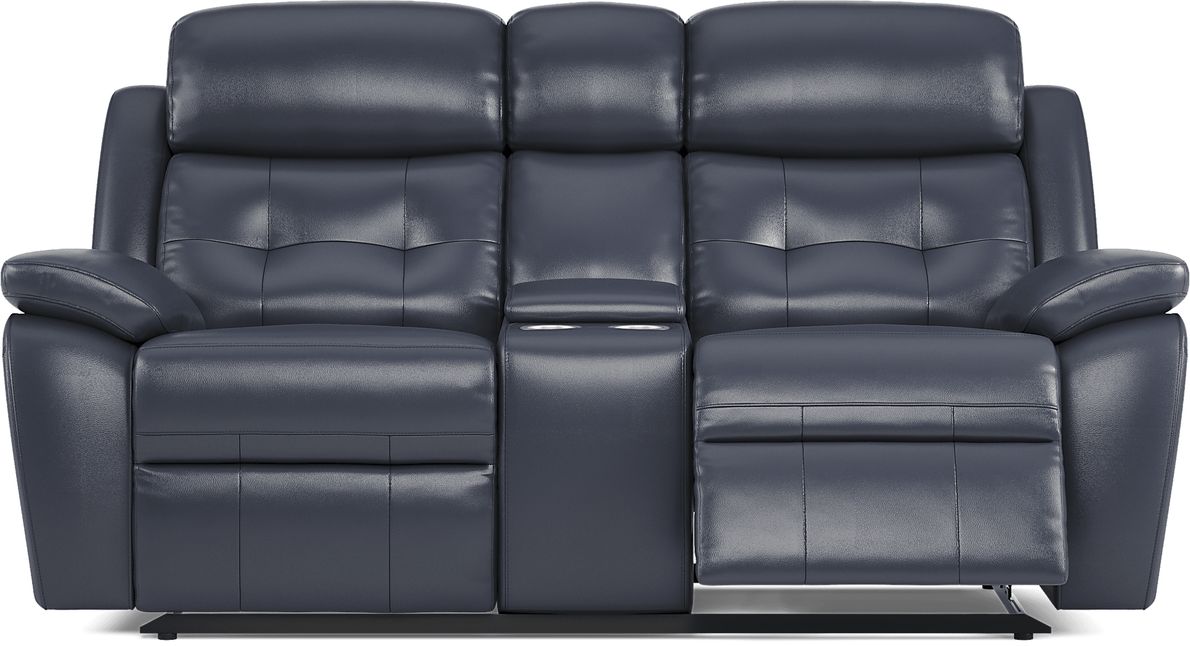 Rooms to go leather loveseat deals recliner