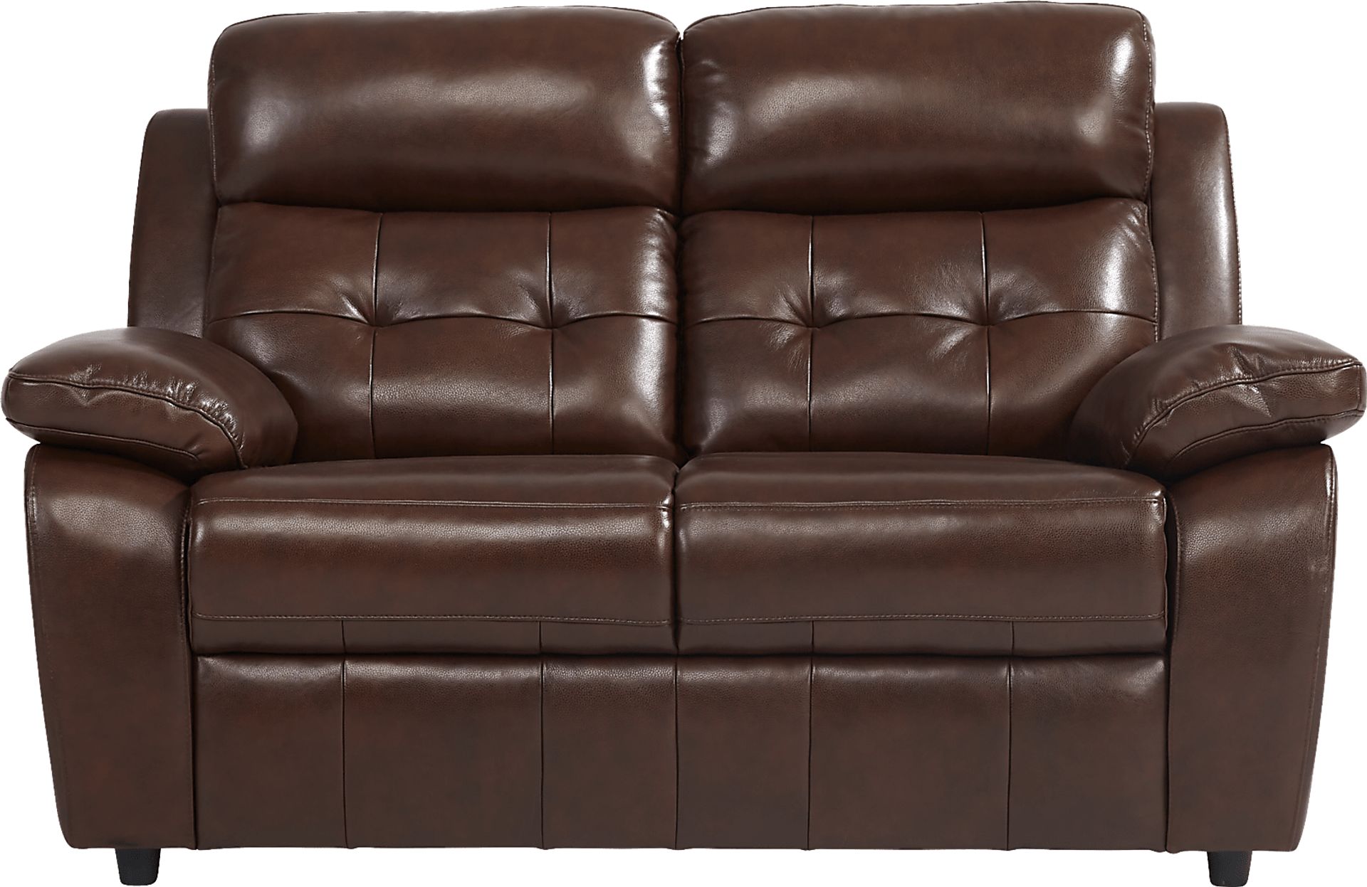 Antonin Brown Leather 2 Pc Living Room with Reclining Sofa - Image 4