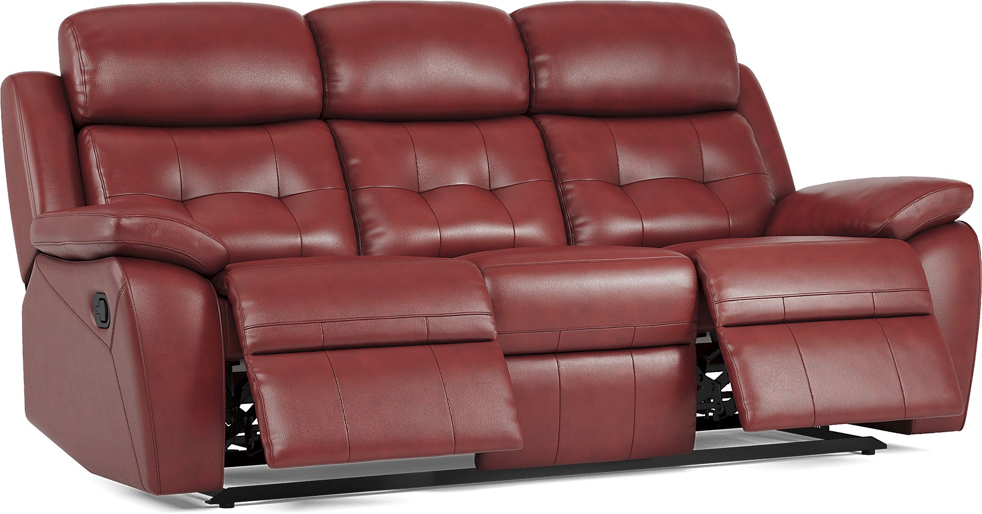 Antonin Leather Reclining Living Room Set - Thumbnail 2