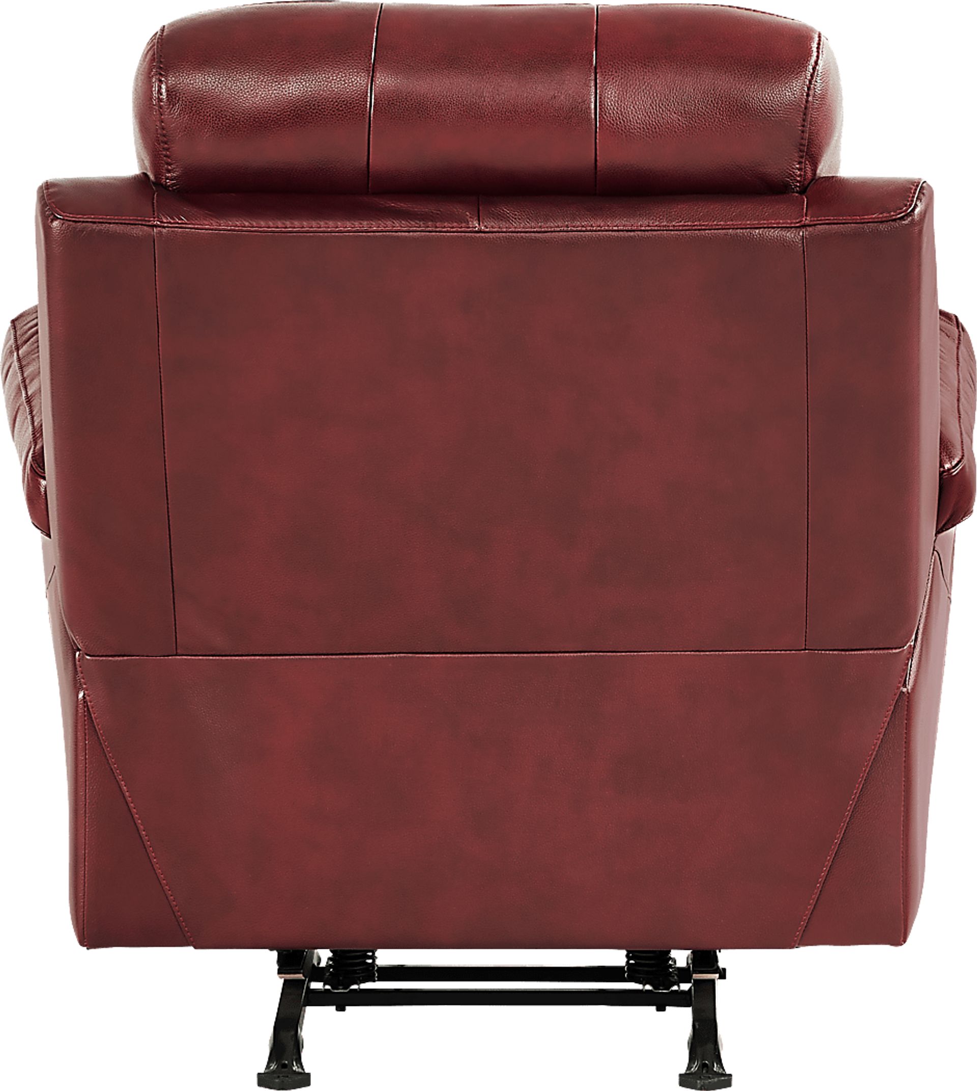 Antonin Red Leather 3 Pc Reclining Living Room - Image 13