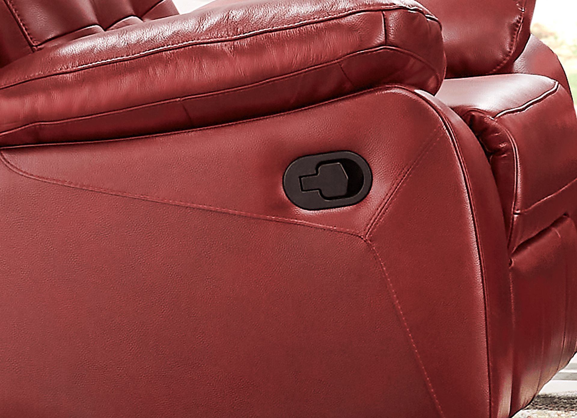 Antonin Red Leather 3 Pc Reclining Living Room - Image 14