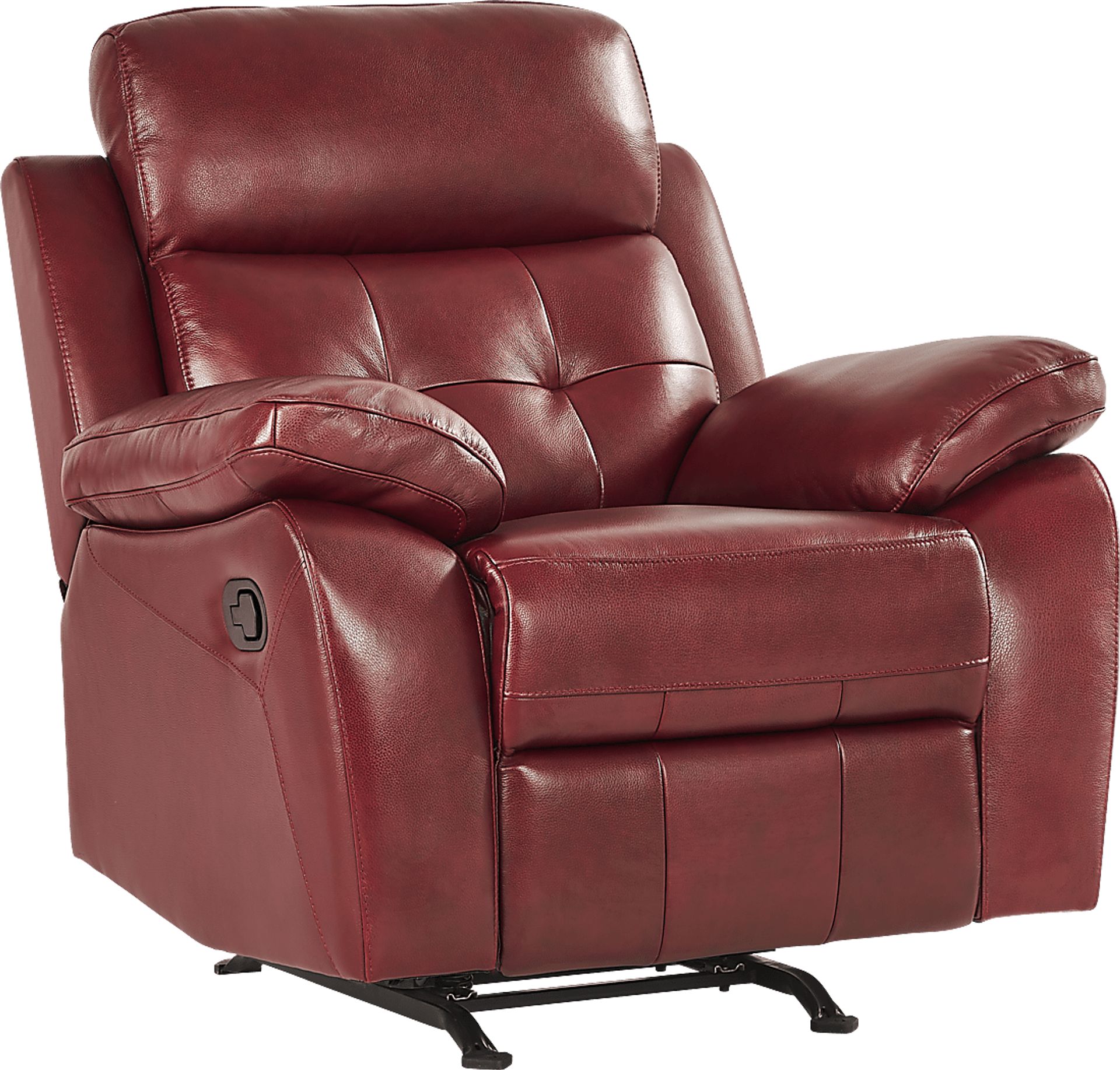 Antonin Red Leather 3 Pc Reclining Living Room - Image 10