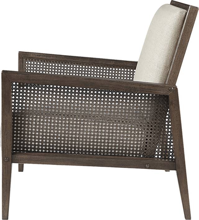 Antrim Linen Accent Chair - Thumbnail - Image 3