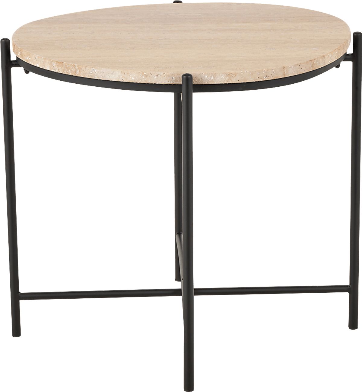 Anulo Beige Colors,Light Wood,White Accent Table | Rooms to Go