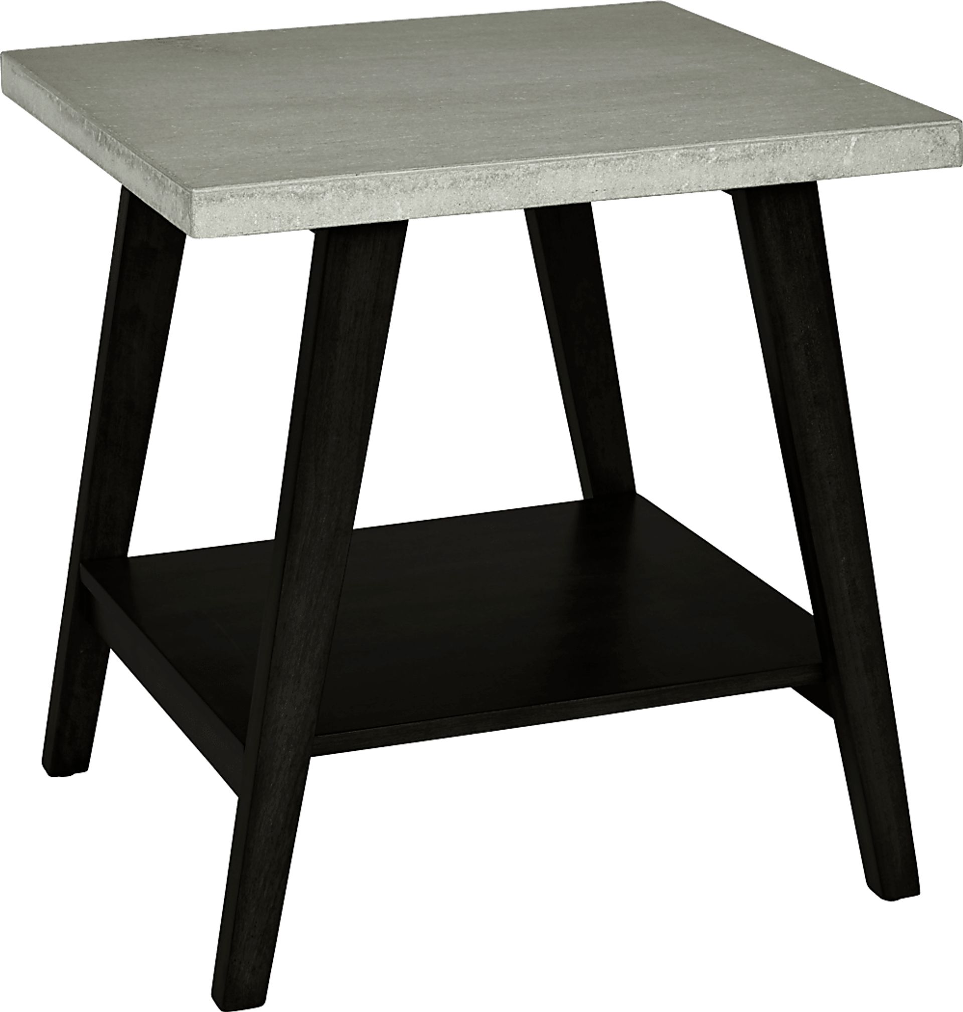 Anunsen II Black End Table - Image 1