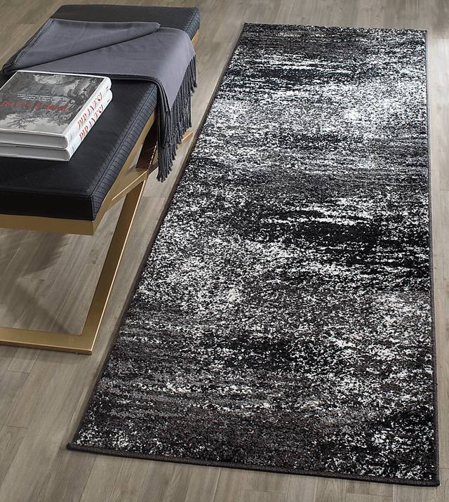 Anvar Silver 2'6 x 8' Runner Rug - Thumbnail - Image 4